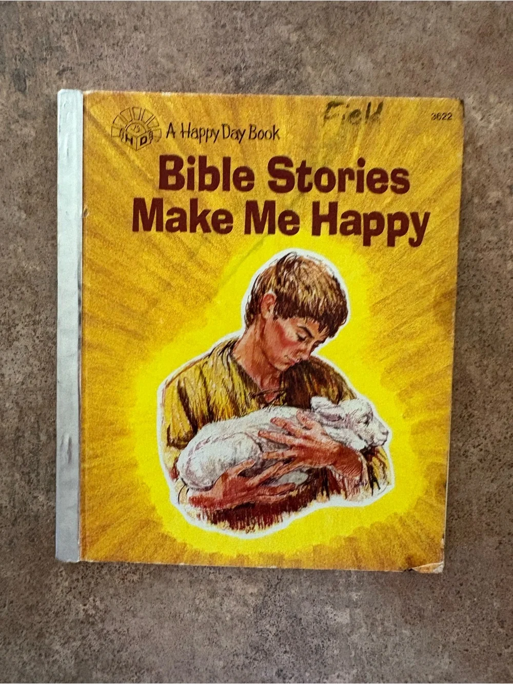 Vintage 1979 “Bible Stories Make Me Happy” – A Happy Day Book